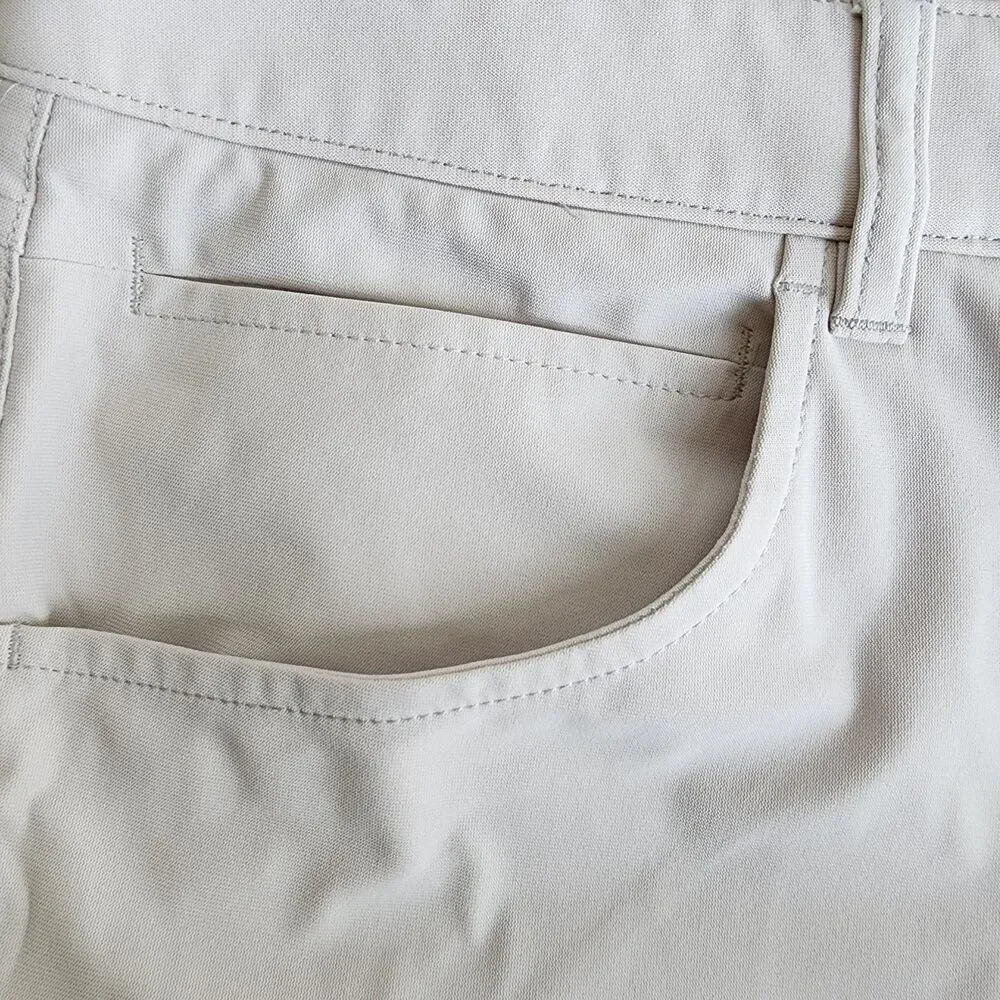 Johnnie-O Men's Pants 40x34 Prep-Formance Stone Chinos Golf Casual